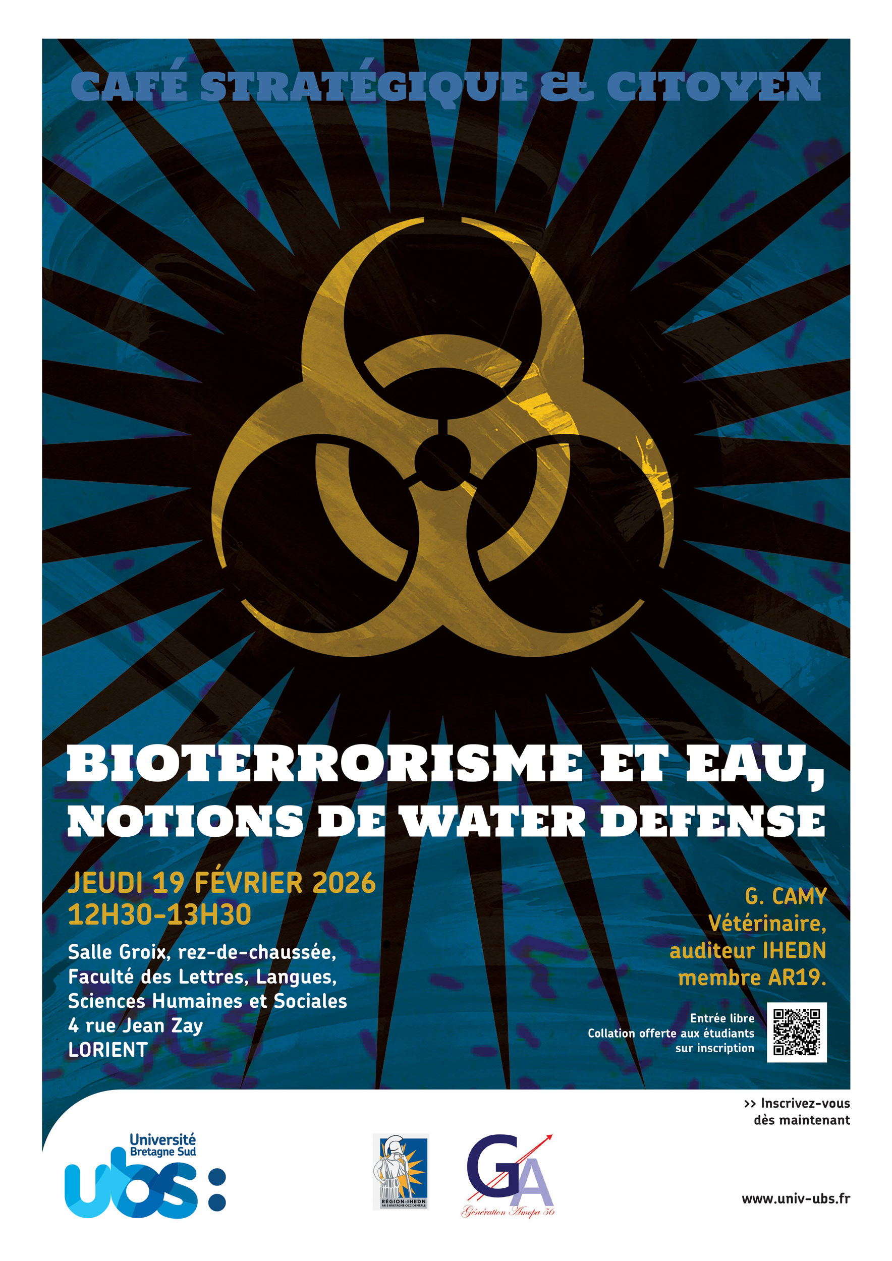 Café stratégique et citoyen "Bioterrorisme"