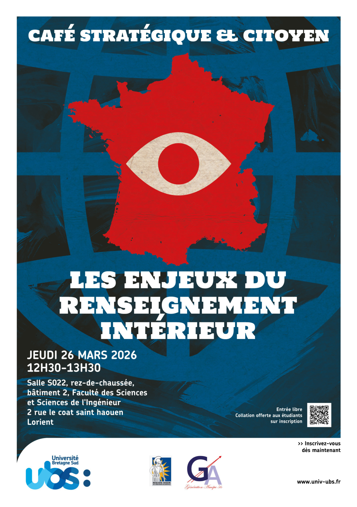 Café stratégique et citoyen "Renseignement intérieur"